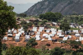 A view of one to the residential areas in the refugee camp in Mwanza, Malawi, Feb. 8. Many of the organ harvesting that occurs in Mozambique targets refugees.