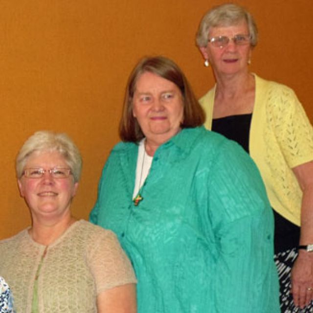Usuline Sisters Sr. Theresa Campeau, Sr. Sheila McKinley and Sr. Karen Gleeson. The Ursuline Sisters are among several religious orders that have signed onto a “Canadian Investor Statement on Bangladesh. 