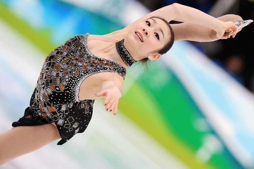 Yuna Kim performs in the Ladies&#039; Figure Skating Short Program in Vancouver, during the 2010 Winter Olympics on Feb. 23, 2010.   