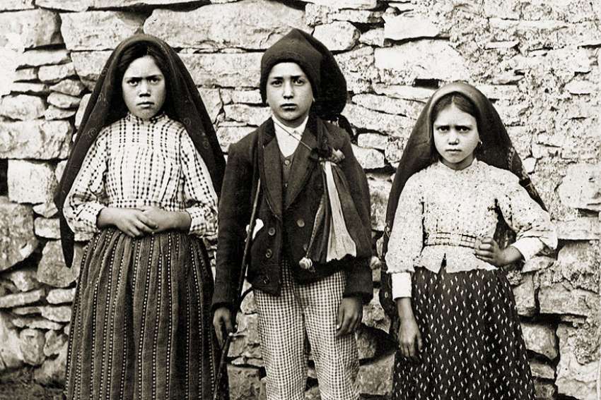Sister Lucia dos Santos, left, one of the three children of Fatima, predicted that the &#039;final battle&#039; would be over marriage and family before she died in 2005.