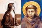 Artistic renderings of St. Therese of Lisieux and St. Francis of Assisi. Glen Argan says if everyone was like the two saints, we could live in anarchy. But we aren’t.