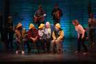 A scene from Come From Away, which was filmed earlier this year and will be broadcast Sept. 10 on Apple TV+. The musical was written by Canadians David Hein and Irene Sankoff.