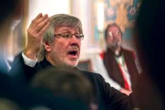 Dr. Jerzy Cichoki, a long-time conductor of St. Michael&#039;s Choir School, was fired. 