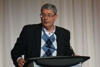 George Weigel at the New Evangelization Summit in Ottawa. 