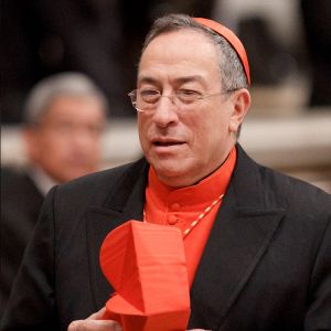 Cardinal Oscar Rodriguez Maradiaga of Tegucigalpa, Honduras is one of the current cardinal electors. 