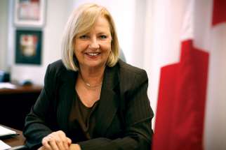 MP Joy Smith will be leaving federal politics to focus on stopping human trafficking through her eponymous foundation.