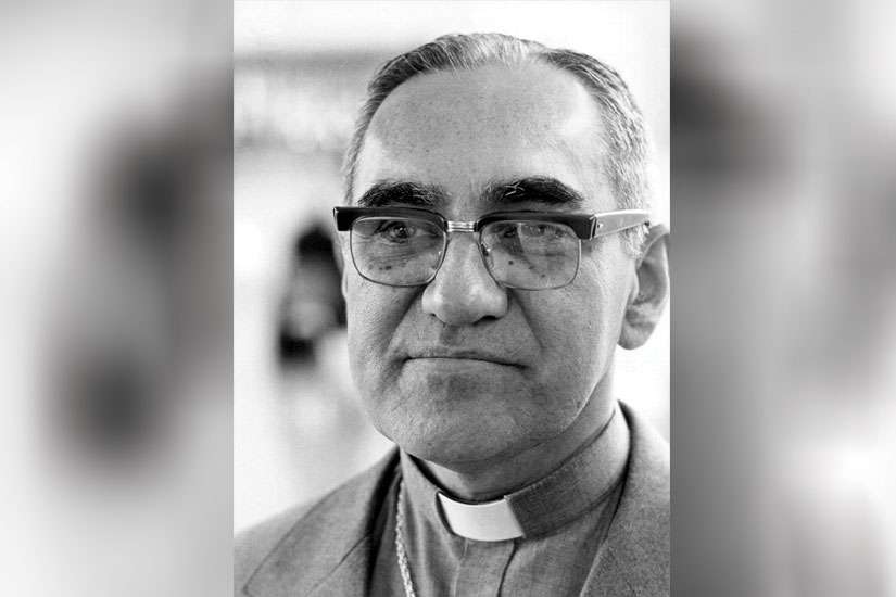 Salvadoran Archbishop Oscar Romero, an outspoken critic of human rights abuses in El Salvador who was gunned down while celebrating Mass in 1980, is pictured in an undated photo. A panel advising the Vatican&#039;s Congregation for Saints&#039; Causes voted unanimously to recognize the late Archbishop Romero as a martyr.