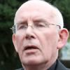 Cardinal Sean Brady of Armagh, Northern Ireland, speaks to members of the media outside his residence in Armagh May 2. The primate of All Ireland has said he will not resign despite criticism of his role in a 1975 canonical inquiry into a pedophile priest, Norbertine Father Brendan Smyth. 