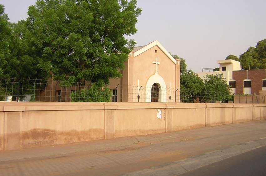 The Sisters&#039; Catholic School in Khartoum, Sudan, pictured here from 2009, is attended by both Christians and Muslims.