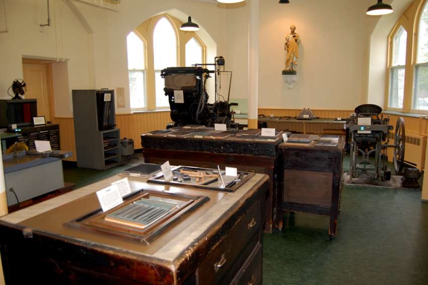 The Sisters of Providence of St. Vincent de Paul ran a printing operation in Kingston for over 90 years and turned it into a museum after closing it in 1989.