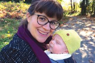 Rachel Lalonde has started First 40 Days, a resource for new mothers that will help them deal with postpartum depression.