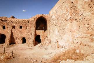 This 2009 photo shows the remains of St. Elijah Monastery in Mosul, Iraq. Islamic State militants claimed responsibility for the recent destruction of Iraq’s oldest Christian monastery after a preservation effort was mounted to save the 1,400- year-old site.
