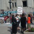Demonstrators for the abolition of prostitution joined those wanting to see it legalized in front of the Supreme Court of Canada June 13 when it heard arguments for and against striking down Canada&#039;s prostitution laws.