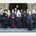 The Ukrainian delegation who met with Prime Minister Stephen Harper included Major Archbishop Sviatoslav Shevchuk, the primate of the Ukrainian Greek Catholic Church, the Chief Rabbi of Kiev and Ukraine, Rabbi Jacob Dov Bleich, the heads of the three Orthodox churches in Ukraine, leaders from evangelical and Adventist religious communities and the Muslim Mufti of Ukraine. 