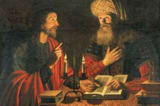 &quot;Christ talking with Nicodemus at night&quot; by Crijn Hendricksz, 1645