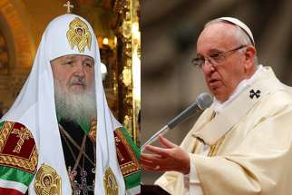 Patriarch Kirill and Pope Francis