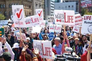 Upwards of 20,000 people are expected in Ottawa again this year for the National March for Life, to be held May 12.