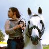 Dany Chiasson’s fascination with Joan of Arc has led to her feature film My Joan of Arc. Here Chiasson enters into the spirit of her trek on horseback.