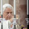 Pope Benedict XVI celebrates Ash Wednesday Mass in Church of Santa Sabina in Rome Feb. 22.