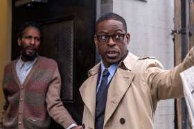 Ron Cephas Jones as William, left, and Sterling K. Brown as Randall in &quot;This Is Us&quot; on NBC.