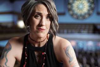 With sleeve tattoos, weightlifter’s muscles and a foul mouth like a truck driver, Nadia Bolz-Weber ensures she is definitely not everyone’s cup of tea.