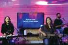 The band iv24 is creating spiritual communion during the COVID-19 crisis by hosting virtual prayer and worship sessions on Facebook every Friday night. From left are Desiree D’Cunha, Whitney D’Cunha and Rudy D’Souza.