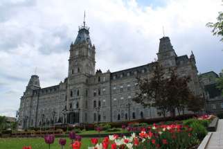 The Quebec Parliament is pictured in Quebec City in 2014.