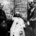 Pope Pius XII greets people on his 80th birthday, March 2, 1956, in this frame from a film from the Vatican Film Library. The Vatican has a collection of more than 8,000 films, the oldest an 1896 short reel of Pope Leo XIII.