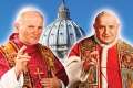 The Church’s two new saints, Pope John Paul II and Pope John XXIII.