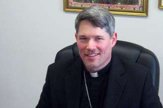 Bishop Christian Riesbeck takes over the Saint John diocese Dec. 9.