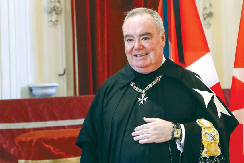 Fra’ John T. Dunlap, a Canadian who was named lieutenant of the grand master of the Sovereign Order of Malta, took his solemn oath June 14 in the Church of St. Mary in Rome.
