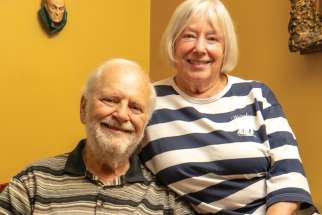 John Dorner, here with his wife Anna in their suburban Ottawa home, is co-ordinator of the Ottawa-Cornwall archdiocese’s Creation Care Ministry.