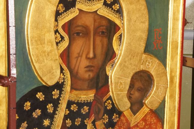 An icon of Our Lady of Czestochowa is currently on the North American leg of a worldwide tour.