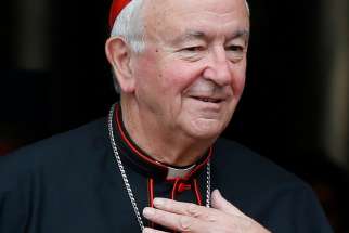 Cardinal Vincent Nichols of Westminster, England, is pictured Oct. 11 at the Vatican. Cardinal Nichols told an independent Inquiry into Child Sex Abuse Dec. 13 that he was shocked to learn a now-deceased vicar in Birmingham tried to help two pedophile priests flee to United States.