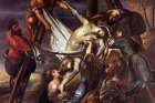 Sir Peter Paul Rubens (1577-1640) descent from the cross, Mantua, 1600-1602