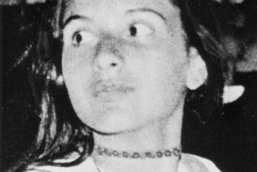 Emanuela Orlandi is pictured in a photo that was distributed after her presumed kidnapping in 1983. Italian media immediately raised the possibility that bones found at the apostolic nunciature to Italy in Rome could be the remains of Orlandi, who was kidnapped 35 years ago at the age of 15. A forensic examination of the bones is underway, the Vatican said Oct. 30. 
