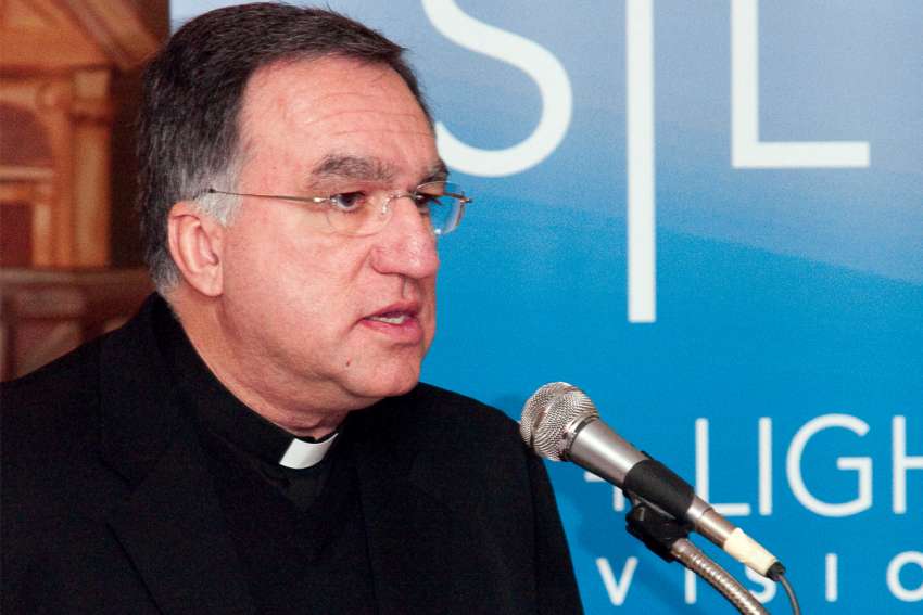 Fr. Thomas Rosica, above in a Register file photo, told a Montreal audience Nov. 18 that the synodal process has undergone great change under the papacy of Pope Francis. “I can’t begin to tell you the difference,” he told the audience. It’s a style that has sought the voices of the many over the few, he said.