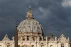St. Peter&#039;s Basilica is seen at the Vatican.