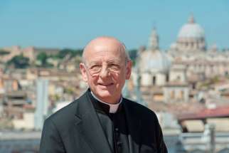 Spanish Msgr. Fernando Ocariz, pictured in Rome in 2016, was elected Jan. 23 as the new head of the prelature of Opus Dei. His appointment was confirmed the same day by Pope Francis.