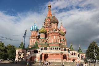 St. Basil’s Cathedral on Red Square in Moscow, which is now a museum.