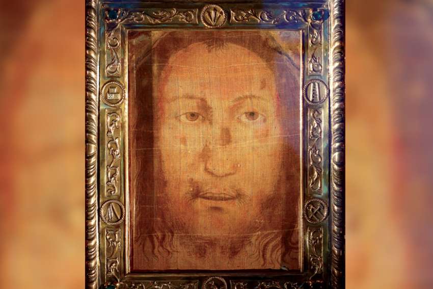 Shroud of jesus face