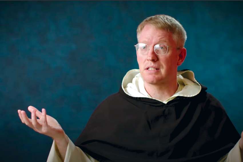 Fr. James Brent hosts a Dominican Friars’ video on suffering.