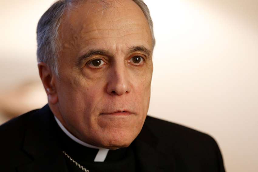 Cardinal Daniel N. DiNardo of Galveston-Houston, president of the U.S. Conference of Catholic Bishops, is pictured during an interview at the Pontifical North American College in Rome Feb. 24, 2019. Cardinal DiNardo represented the U.S. bishops at the Vatican&#039;s four-day meeting on the protection of minors in the church. 