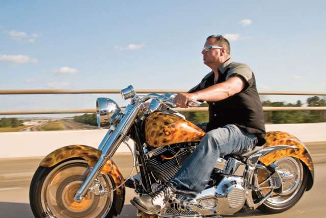 We all know someone in mid-life who buys a Harley.
