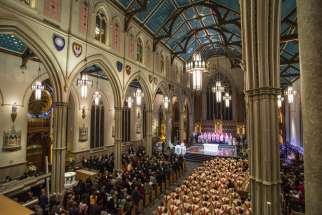 In front of a full-house, Cardinal Michael Collins rededicated St. Michael&#039;s Cathedral Sept. 30, capping off a five-year, 168-million restoration.