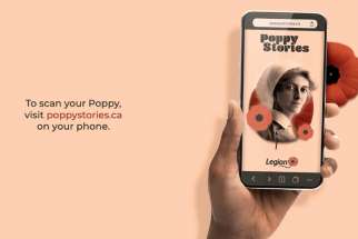 A new Royal Canadian Legion initiative, at poppystories.ca, encourages Canadians to connect to the veterans we commemorate on Remembrance Day.