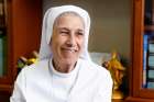 Salesian Sister Ana Rosa Sivori is Pope Francis&#039; second cousin and missionary in Thailand. She will translate for the pope during his Nov. 20-23 visit to the country, the Vatican press office announced. She is seen at the St. Mary School in Udon Thani, Thailand, Sept. 24, 2019.