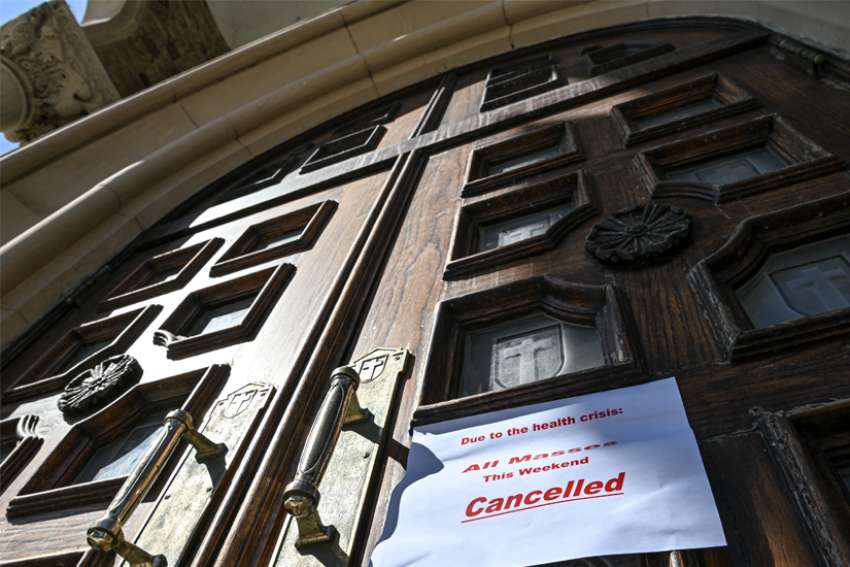 Plans to re-open churches are in the works, but the date is very uncertain.
