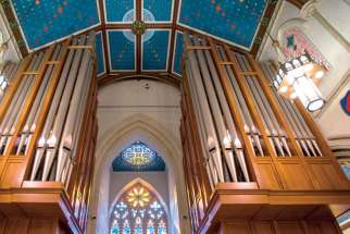 St. Michael’s Cathedral&#039;s new Casavant organ boasts 4,143 pipes.