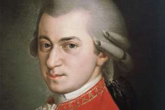 Wolfgang Amadeus Mozart, 1819.